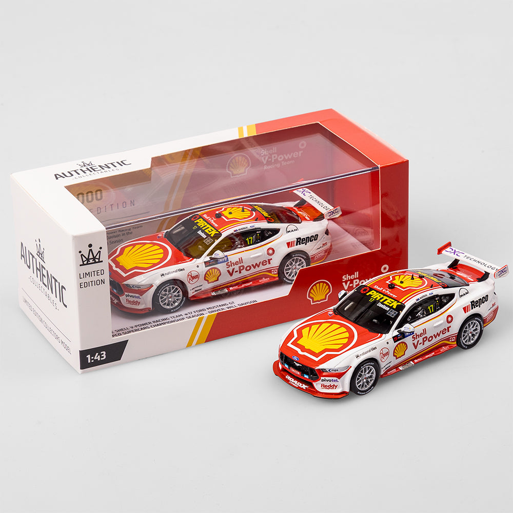 1:43 Shell V-Power Racing Team #17 Ford Mustang GT - 2025 Supercars Championship Season