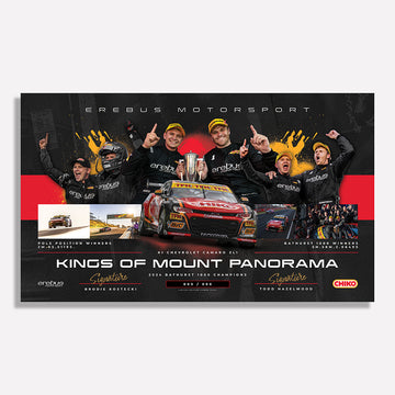 Erebus Motorsport - Kings of Mount Panorama - 2024 Bathurst 1000 Champions Signed Limited Edition Print