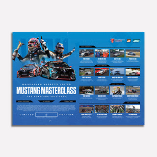 Walkinshaw Andretti United 'Mustang Masterclass' Limited Edition Print