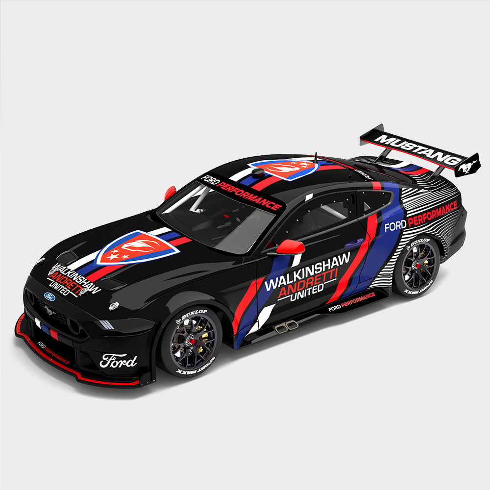 1:18 Walkinshaw Andretti United Ford Mustang GT S550 Prototype Gen3 Supercar - 2022 Ford Performance Switch Livery