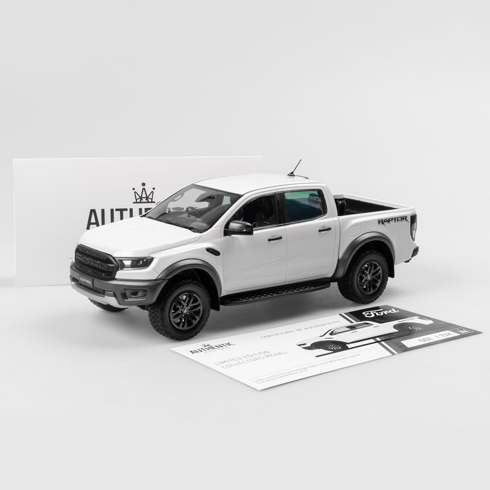 1:18 Ford Ranger Raptor - Arctic White