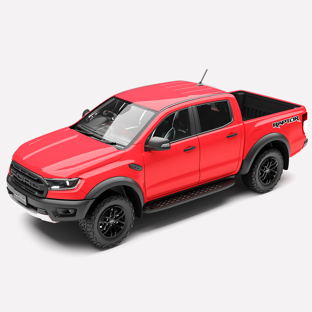 1:18 Ford Ranger Raptor - True Red – Authentic Collectables