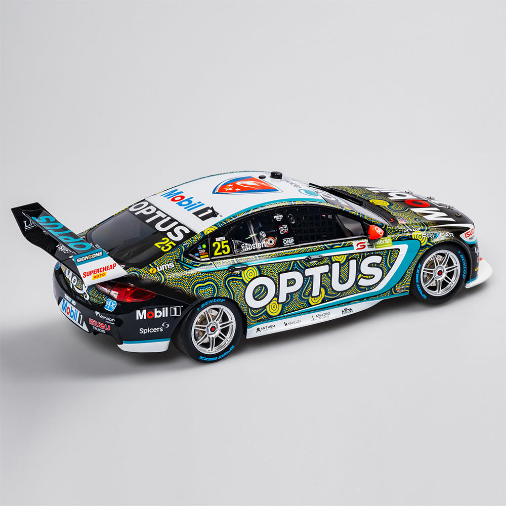 1:18 Mobil 1 Optus Racing #25 Holden ZB Commodore - 2022 Darwin Triple Crown Indigenous Round