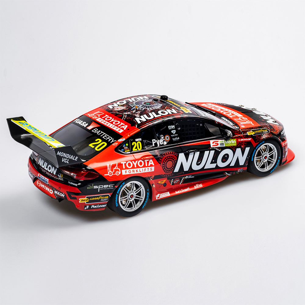 1:18 Nulon Racing #20 Holden ZB Commodore - 2022 Darwin Triple Crown Indigenous Round