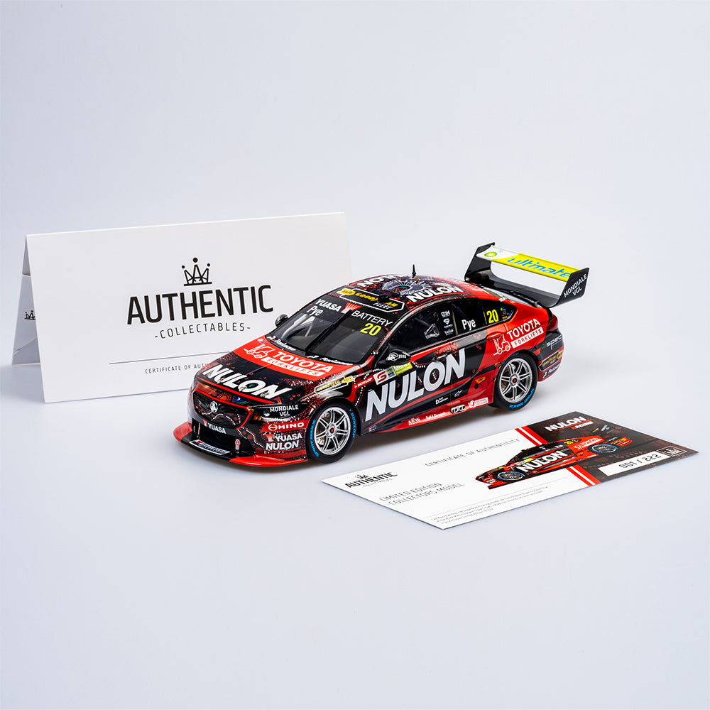 1:18 Nulon Racing #20 Holden ZB Commodore - 2022 Darwin Triple Crown Indigenous Round