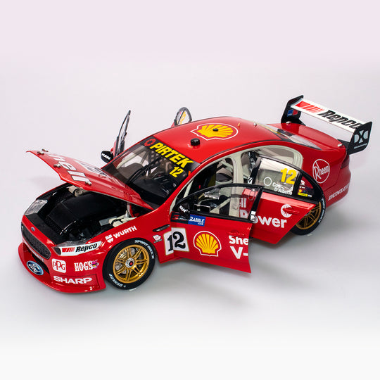 1:18 Shell V-Power Racing Team #12 Ford FGX Falcon 2018 Sandown 500 Retro Round