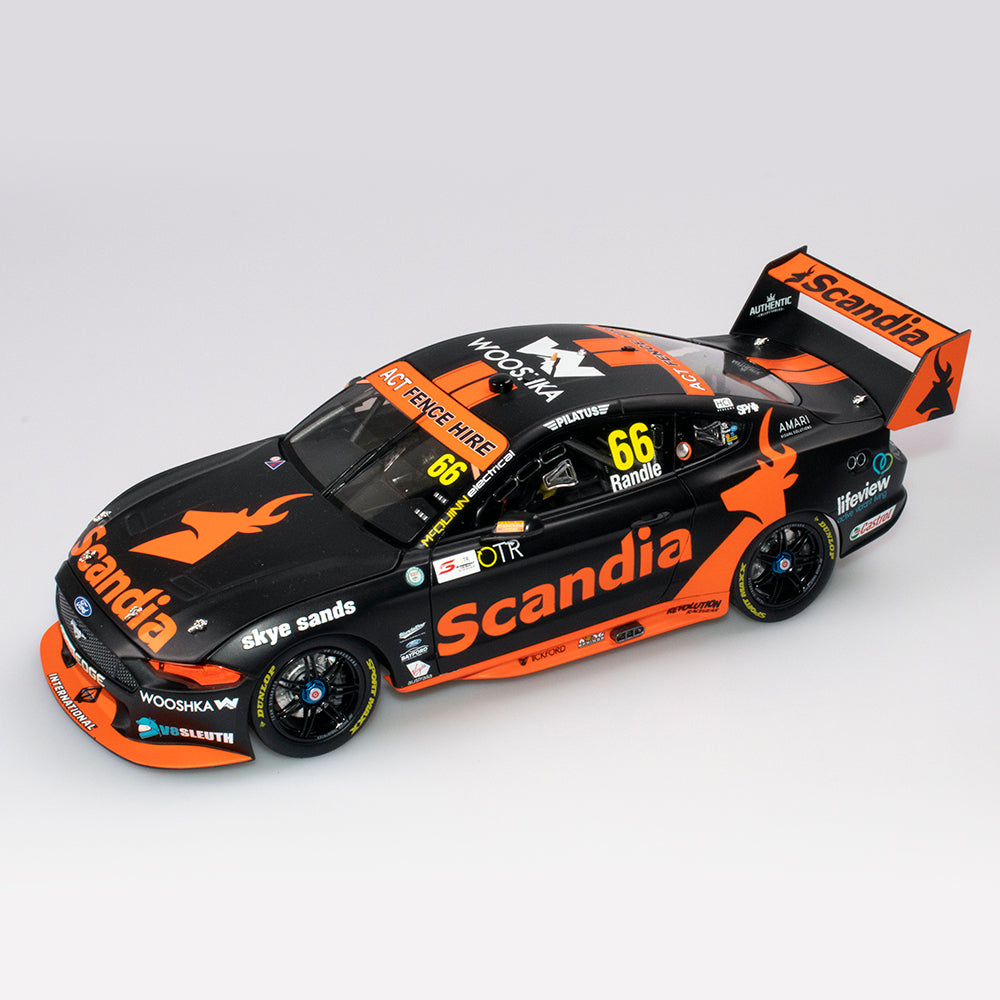 1:18 Scandia Racing #66 Ford Mustang GT Supercar - 2019 Championship Season