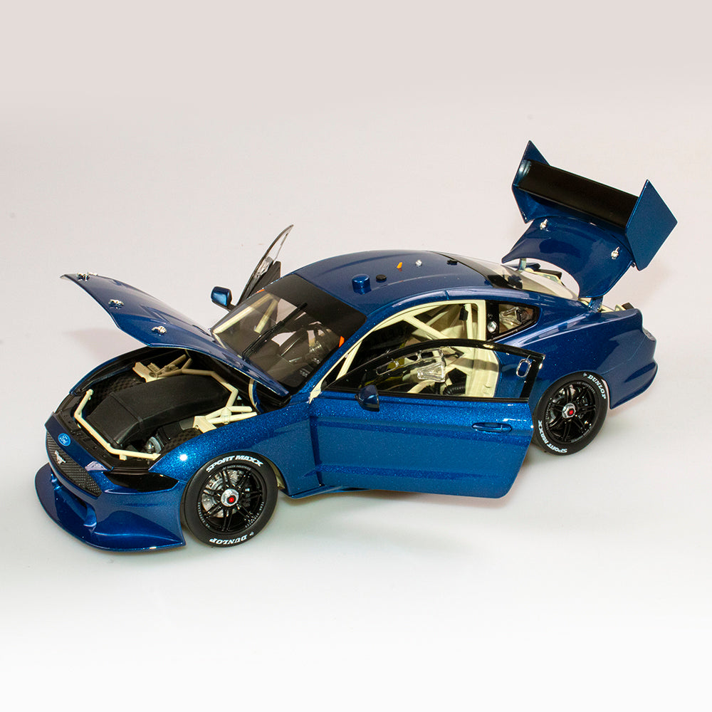 1:18 Ford Mustang GT Supercar - Metallic Blue Plain Body Edition
