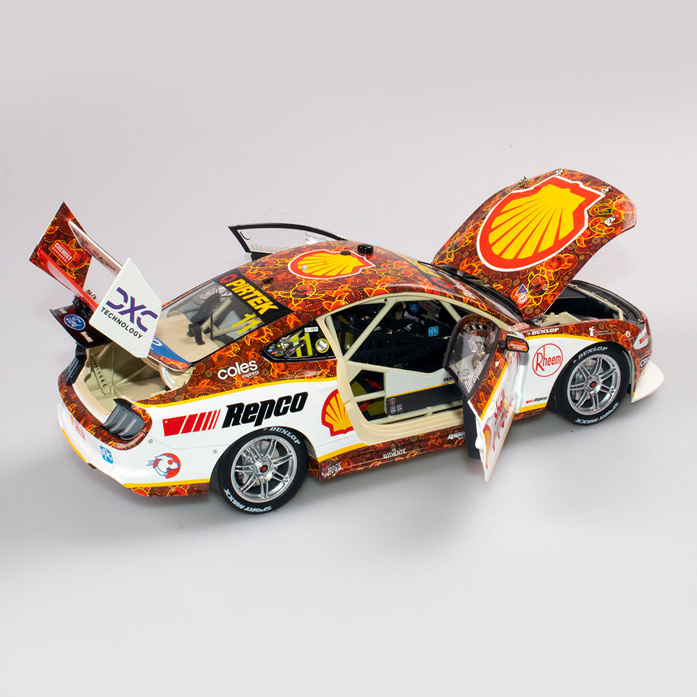 1:18 Shell V-Power Racing Team #11 Ford Mustang GT - 2021 Merlin Darwin Triple Crown Indigenous Livery