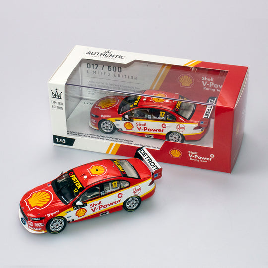 1:43 Shell V-Power Racing Team #17 Ford FGX Falcon Supercar 2018 VASC Season