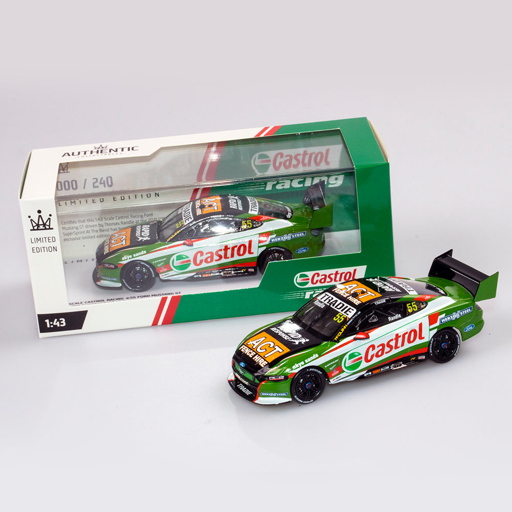 1:43 Castrol Racing #55 Ford Mustang GT - 2021 OTR SuperSprint At The Bend