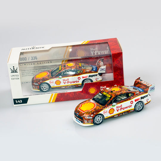 1:43 Shell V-Power Racing Team #17 Ford Mustang GT - 2021 Merlin Darwin Triple Crown Indigenous Livery