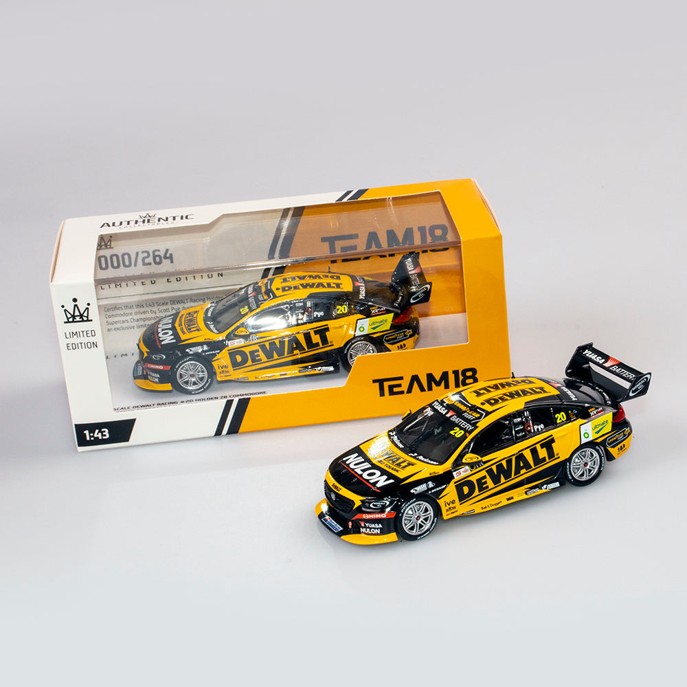 1:43 DEWALT Racing #20 Holden ZB Commodore - 2021 Repco Supercars Championship Season