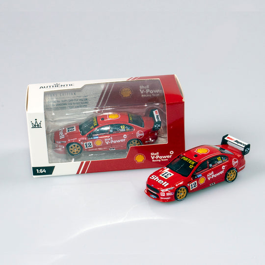 1:64 Shell V-Power Racing Team #12 Ford FGX Falcon 2018 Sandown 500 Retro Round