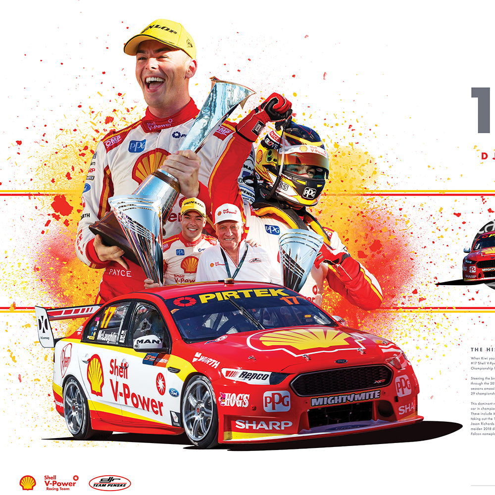 17 for 17 - DJRTP04: The Most Championship Race Wins in DJR/DJRTP History Print