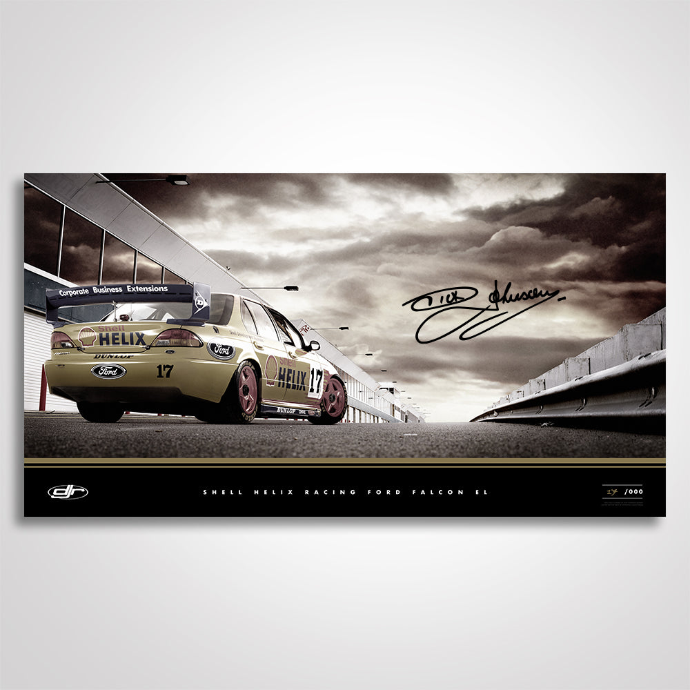 Dick Johnson Racing - XD/XE/Sierra/EL/AU Signed Limited Edition Archive Print Set