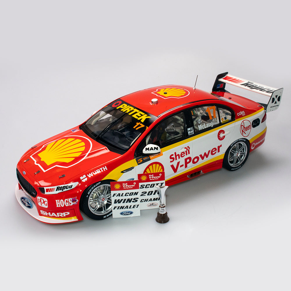 1:12 Shell V-Power Racing Team #17 Ford FGX Falcon Supercar 2018 Championship Winner