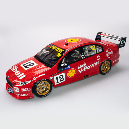 1:12 Shell V-Power Racing Team #12 Ford FGX Falcon 2018 Sandown 500 Retro Round