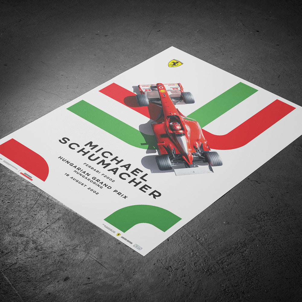 Ferrari F2002 - Michael Schumacher - Hungarian Grand Prix - 2002 - Limited Edition