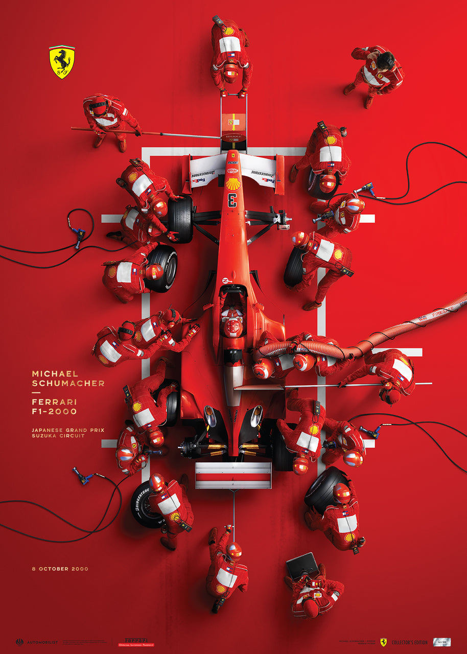 Ferrari F1-2000 - Michael Schumacher’s Pit Stop - Collector’s Edition