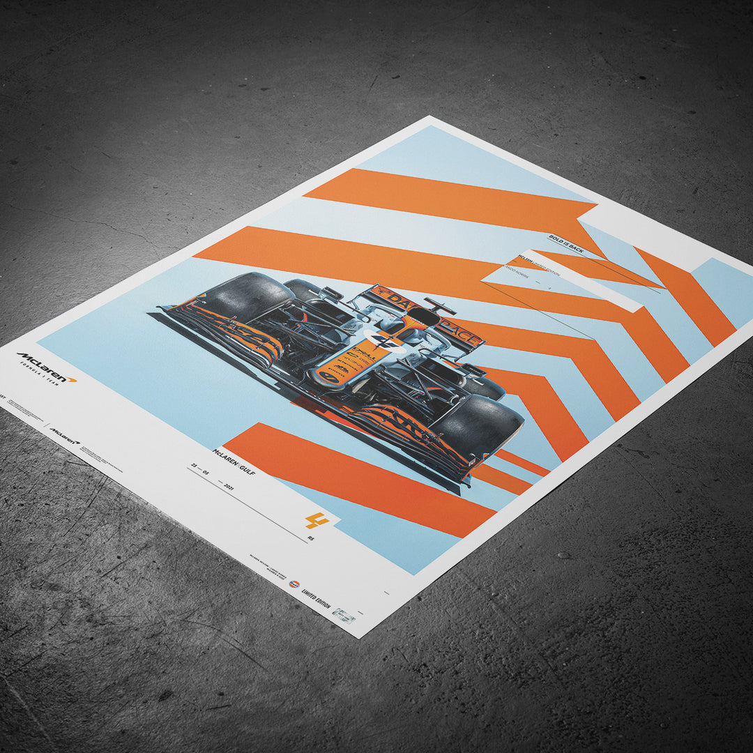 McLaren x Gulf - Lando Norris - 2021 - Limited Edition