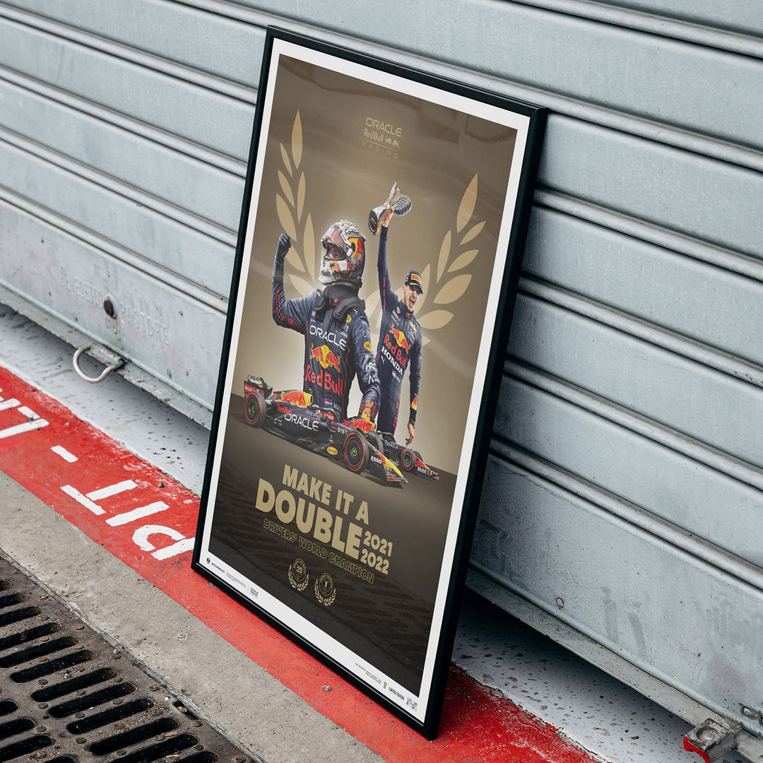 Oracle Red Bull Racing - Make It Double - Max Verstappen - 2022 F1® World Drivers' Champion | Limited Edition