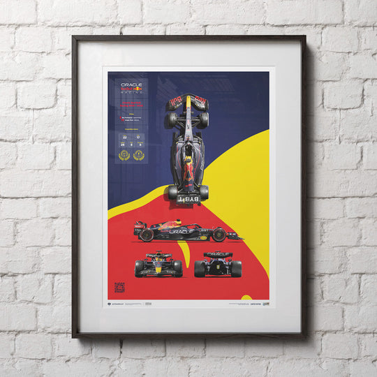 Oracle Red Bull Racing - RB18 - Blueprint - 2022 | Limited Edition