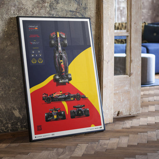 Oracle Red Bull Racing - RB18 - Blueprint - 2022 | Limited Edition