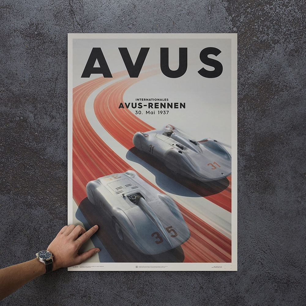 Silver Arrows Avus Print